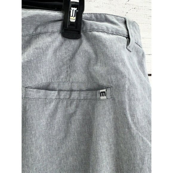 Shorts Mens 38 Gray Golf Performance Stretch Chino Casual Golfer - Picture 8 of 10
